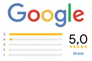 Agence web pour artisans et TPE et centre de formations pour TPE - Avis Google pour PlancheContact