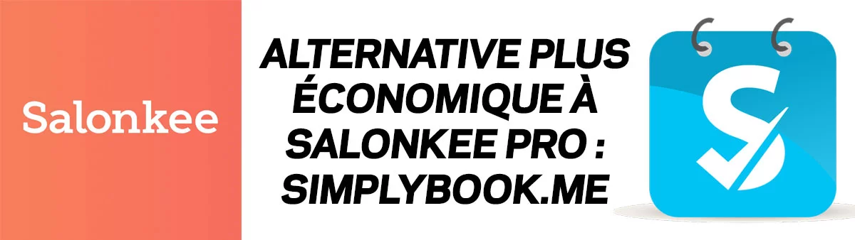 Alternative économique à Salonkee Pro : Optez pour SimplyBook.me