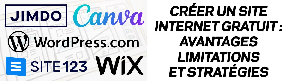 Créer un site internet gratuit - PlancheContact