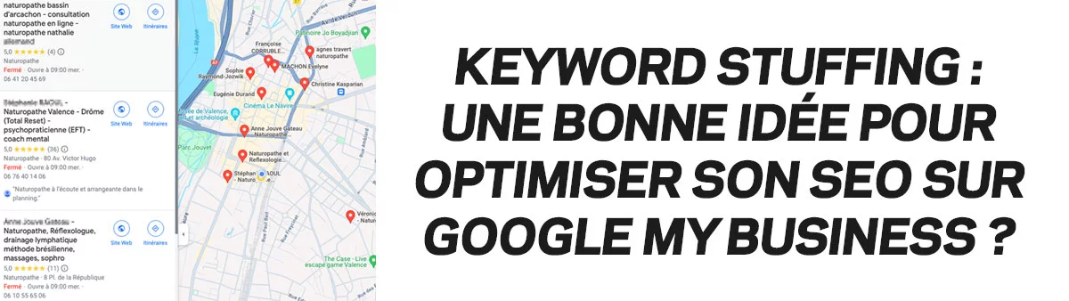 Keyword stuffing avec Google My Business : Est-ce efficace ?