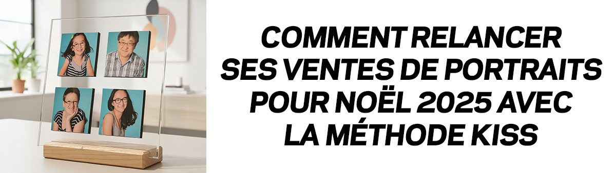 Comment relancer ses ventes de portraits pour Noël 2025 ?