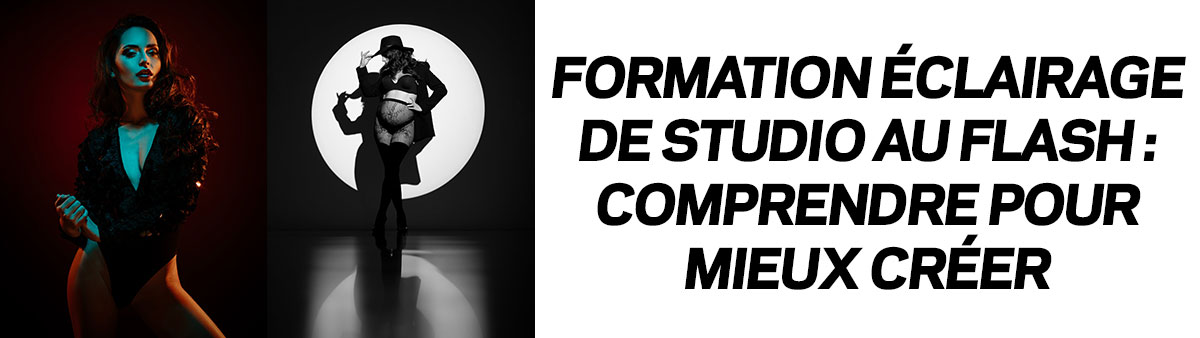 Formation à l'éclairage créatif en studio au flash : Comprendre pour mieux créer - Avec Etienne List